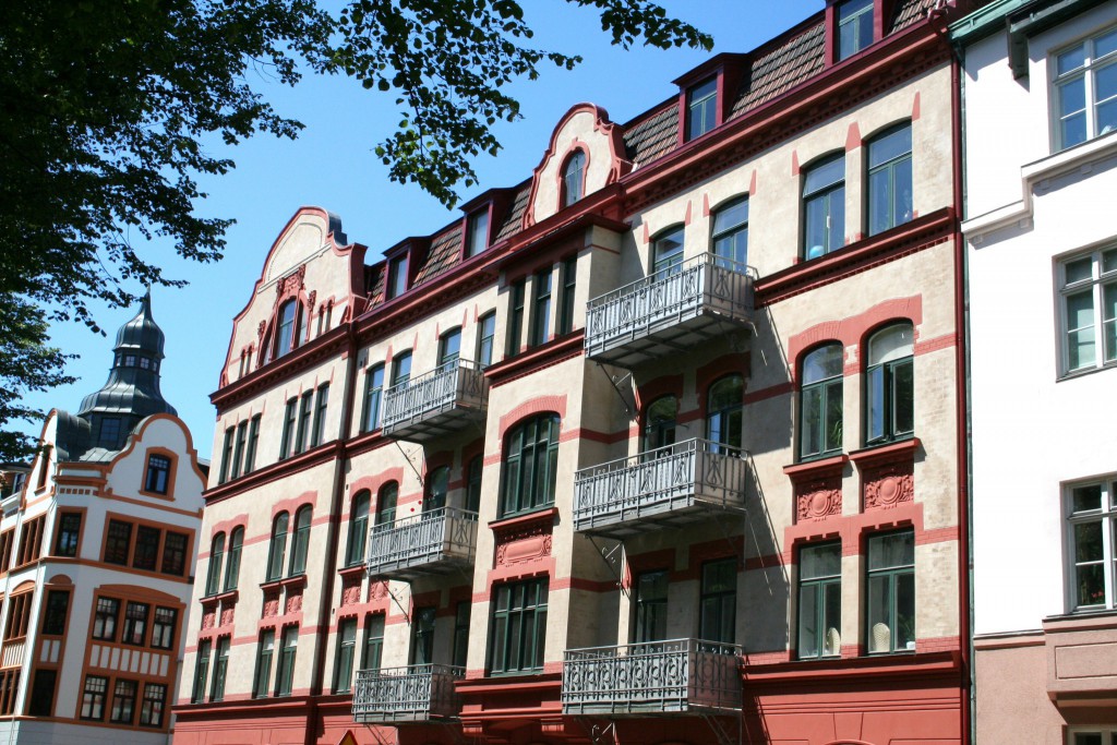 Husfasad från Regeringsgatan