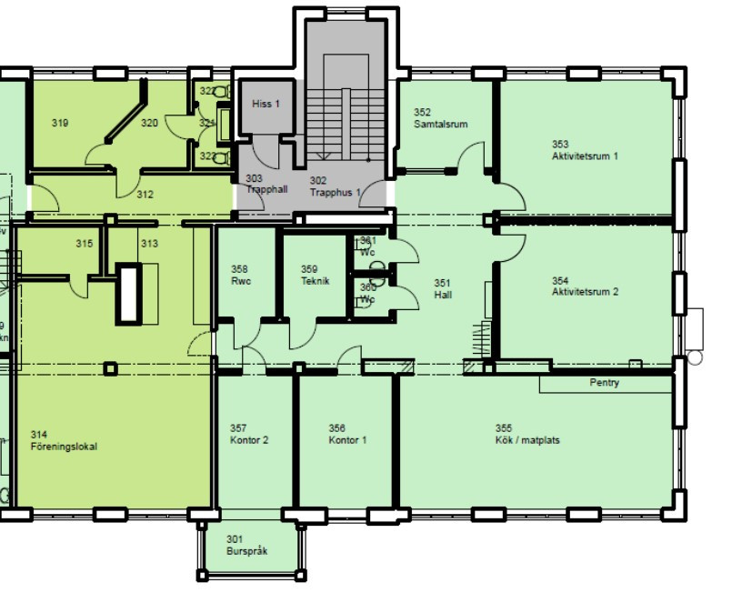 Säbygatan 17, Engelbrektsgatan 1, 3, 5, 7